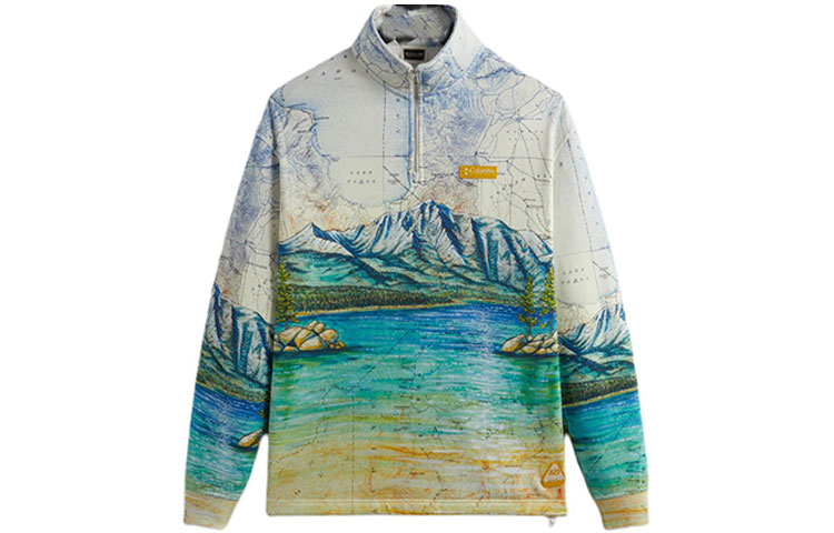 Мужское худи KITH x Columbia (разноцветное)