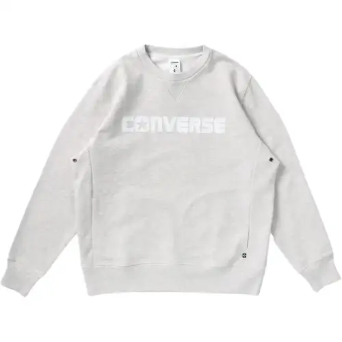 Converse CV CREW NECK SWEAT TOP Sweatshirt Men's Heather Oat