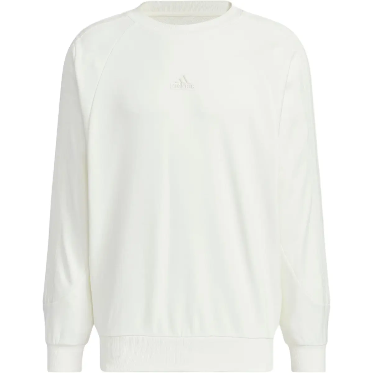 Adidas 3 Stripes Sweatshirt Unisex Jade White