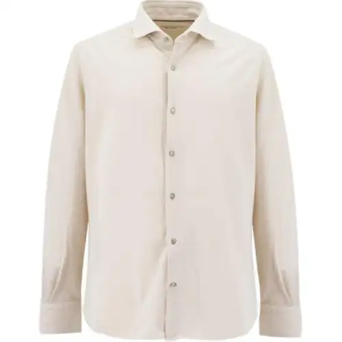 Loro Piana SS22 Shirt Men's Light Umber