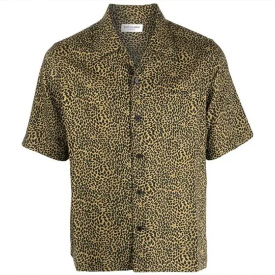 SAINT LAURENT Hawaiian Short-Sleeved Shirt