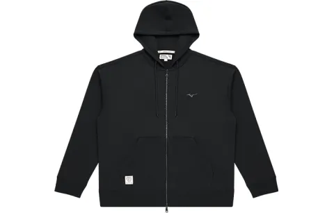 Mizuno ESSENTIAL Sweatshirts Unisex Hooded Moderate Cardigan