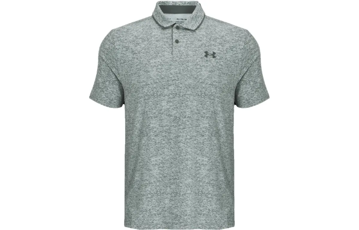 Under Armour UA Iso Chill Polo Shirt Men's Peach Gray