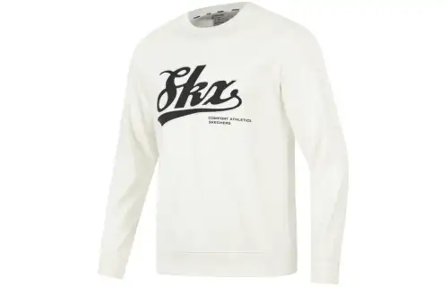 Skechers Sweatshirt Men's Marshmallow White