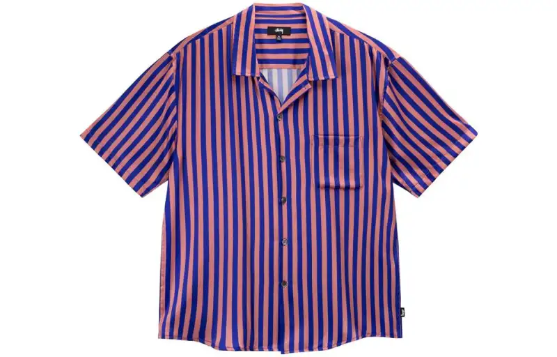 Stussy Striped Silk Shirt