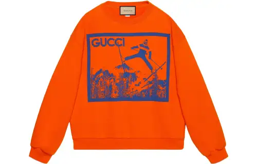 GUCCI SS24 Sweatshirt Men's Orange