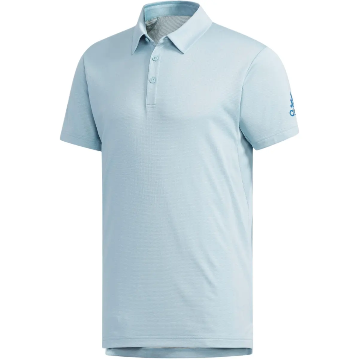 Adidas Polo Shirts Men's Blue Polo Collar Moderate Straight Fit