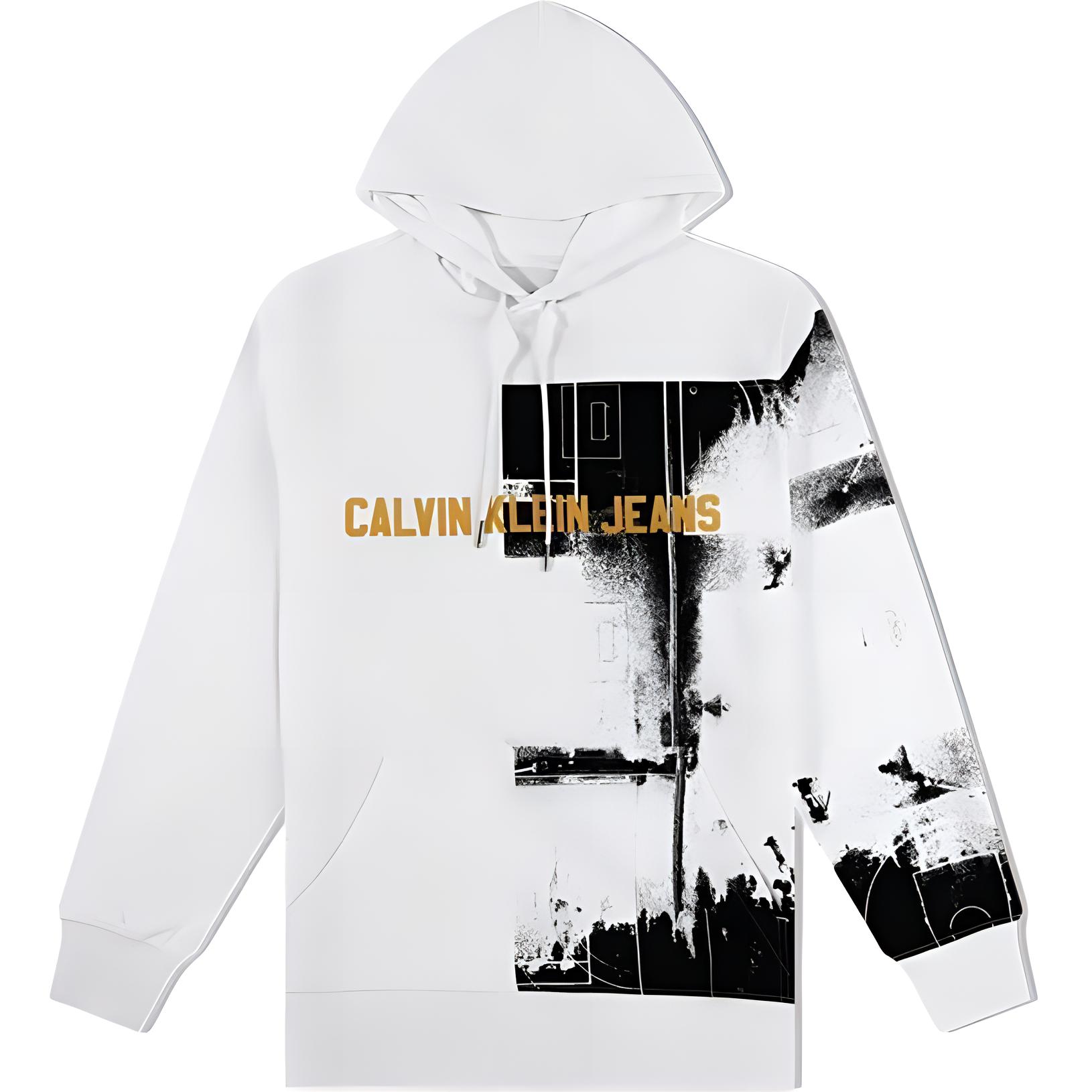 Мужское худи CALVIN KLEIN (белое)