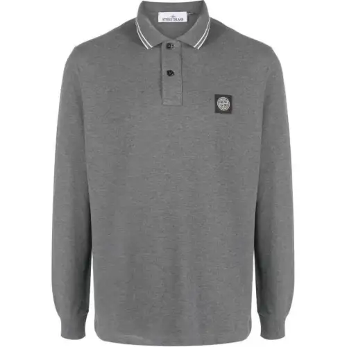 STONE ISLAND Compass badge Polo Shirt