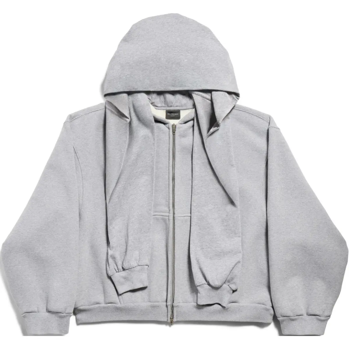 Balenciaga FW24 Unity Sport Icon Incognito Zip-Up Hoodie