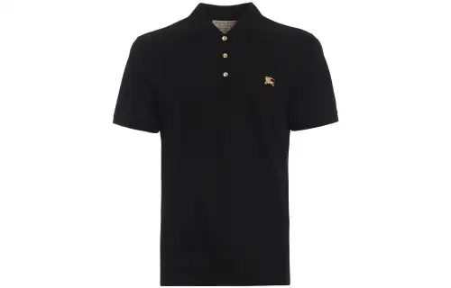 Burberry Polo Shirt Men's Black