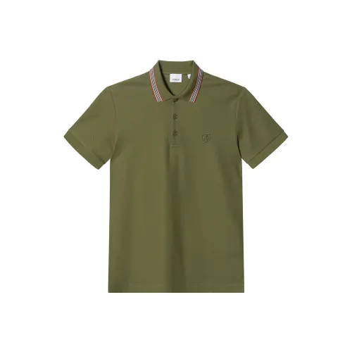 Burberry SS23 Polo Shirt Men's Green