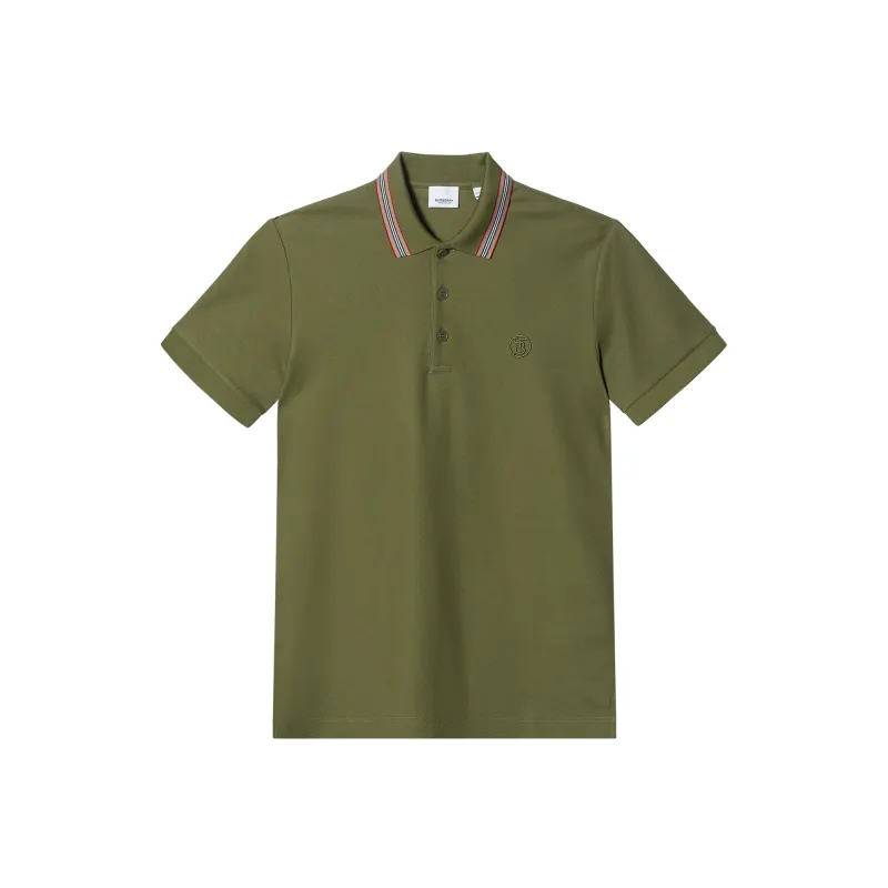 Burberry SS23 Polo Shirt Men's Green