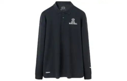 ANTA Polo Shirts Men's Black Moderate Straight Fit