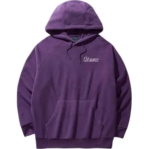 Anta Basketball Collection Sweatshirt Unisex Purple Clay
