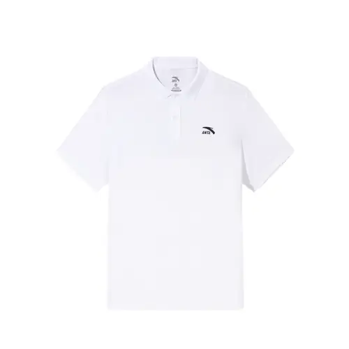 Anta Life Collection Polo Shirt Men's Snowflake White