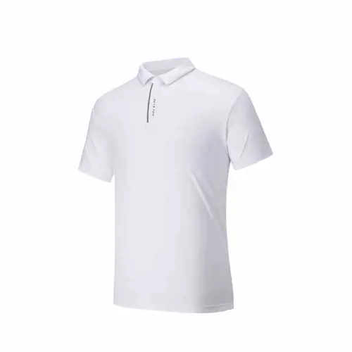 Anta Variety Training Collection Polo Shirt Men's Pure White