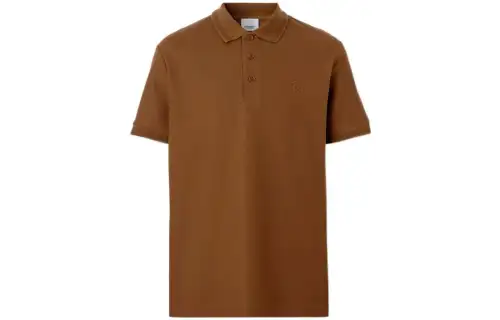 Burberry FW22 Polo Shirt Men's Dark Brown