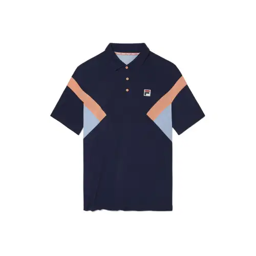 FILA Polo Shirt Men's Marine Blue