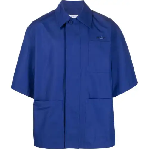 OFF WHITE Logo embroidered Short sleeve Shirt