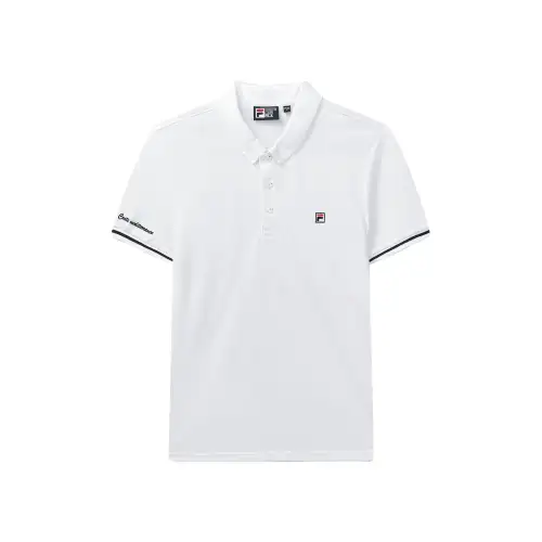 FILA Polo Shirt Men's Standard White