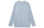 Nike Sweatshirts Men's Blue Crew Neck Moderate Regular