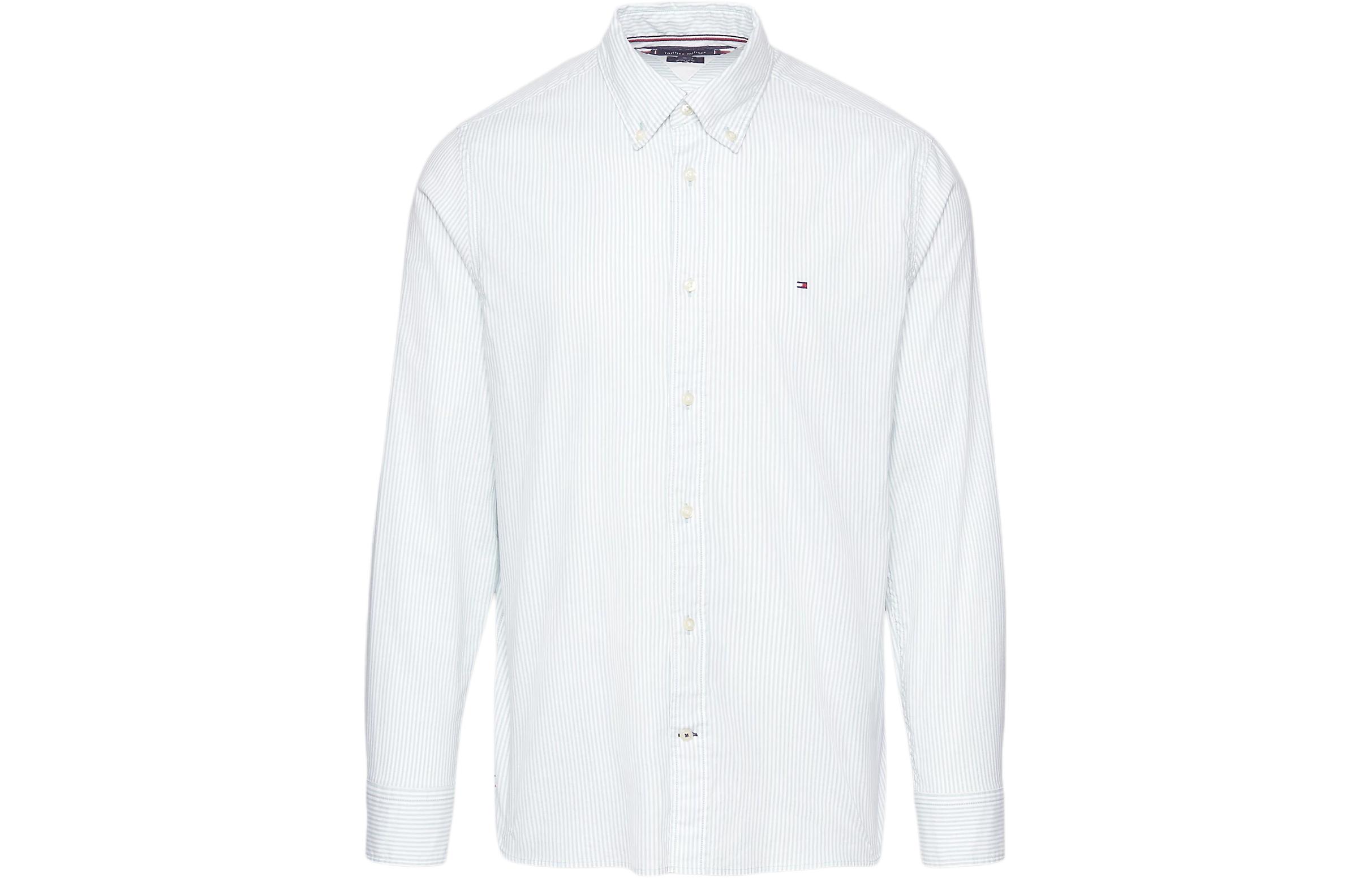 Tommy Hilfiger Th Flex 1985 Collection Regular Oxford Shirt Men's Blue