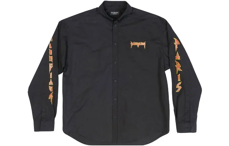 Balenciaga Metal Vintage Oversized Shirt