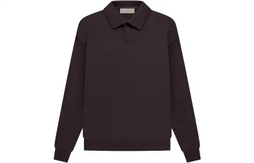 Fear Of God Essentials Knit Ls Polo