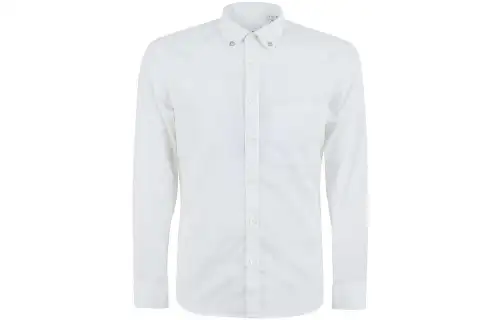 Burberry Shirts Men's White Lapel Moderate
