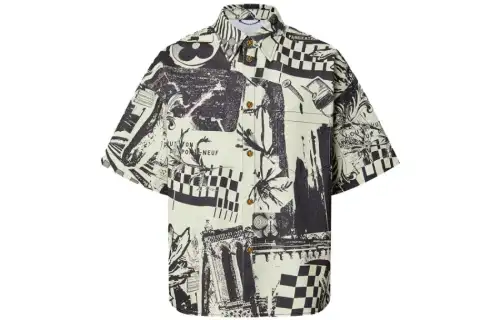 LOUIS VUITTON SS23 Shirt Men's Ivory White
