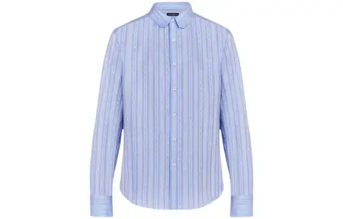 LOUIS VUITTON Pre Owned 2010s Chain print Shirt