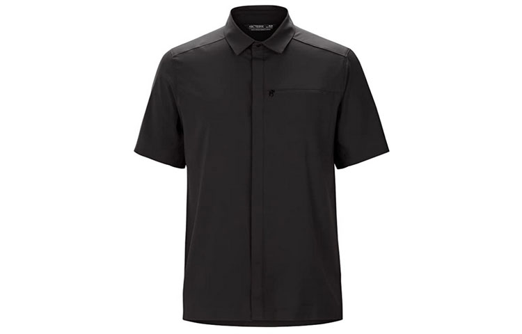 Мужская футболка Arcteryx SKYLINE SS (черная)