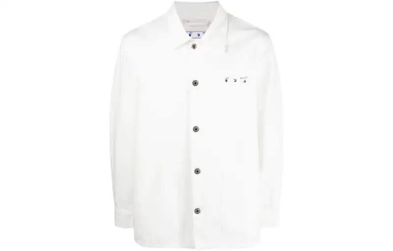 OFF WHITE Shirts Men's White