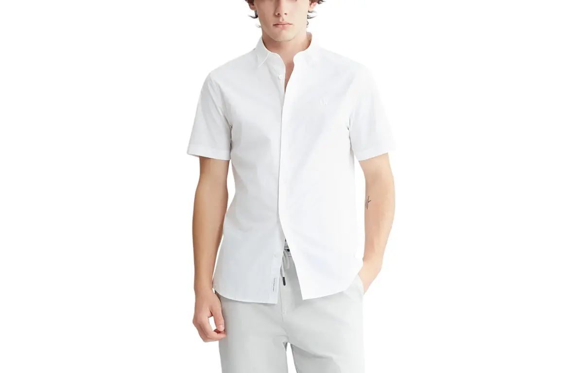 CALVIN KLEIN Shirt Men's Bright White
