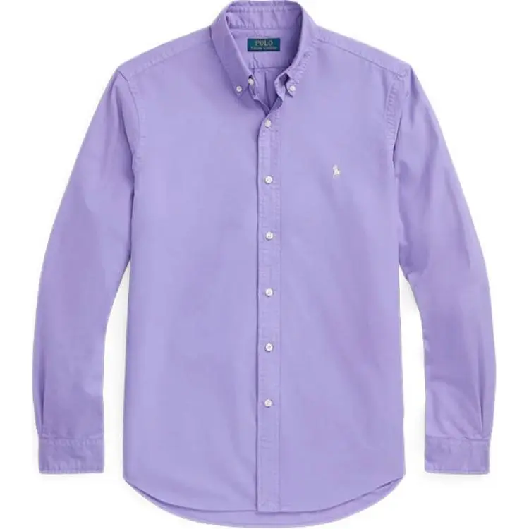 Ralph Lauren Polo Pony-Embroidered Buttoned Shirt