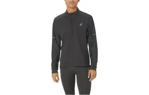 ASICS Polo Shirts Men's Black Polo Collar Moderate Straight Fit