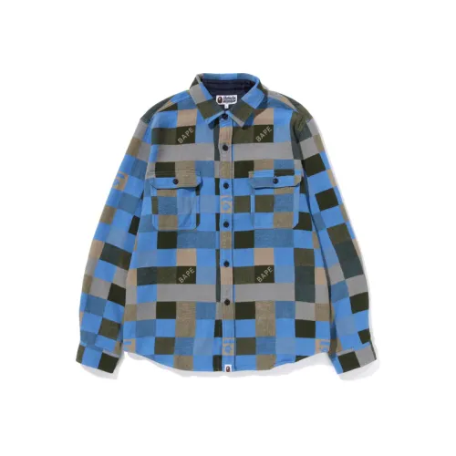 A BATHING APE Shirts Men's Moderate