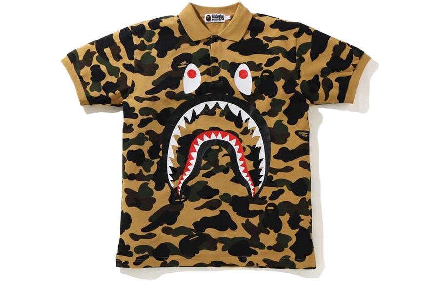 Мужская футболка A BATHING APE (разноцветная) — фото 5