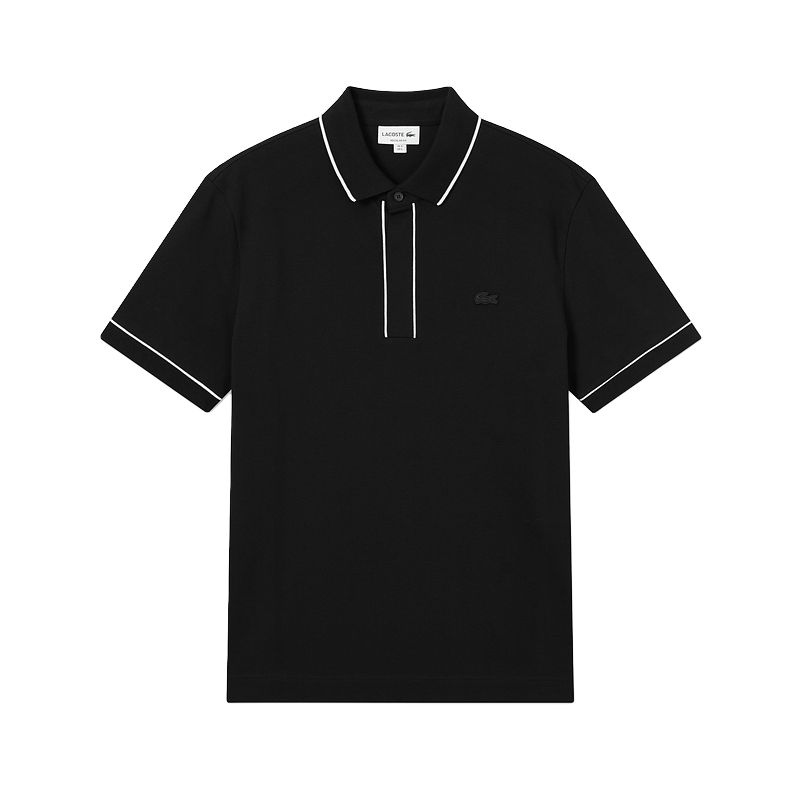 Мужская футболка-поло LACOSTE LACOSTE SS25 (черная)