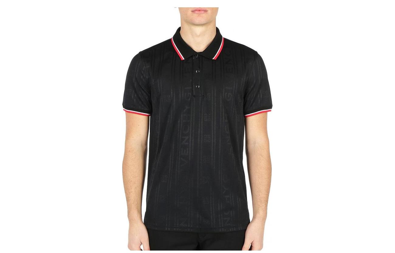 Мужская футболка-поло Givenchy Polo (черная)