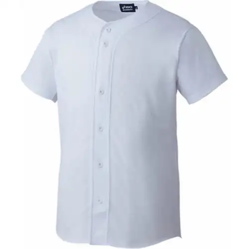 ASICS Shirts Unisex White V Neck Moderate