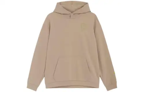 PUMA Sweatshirts Men's Khaki Hooded Moderate Regular