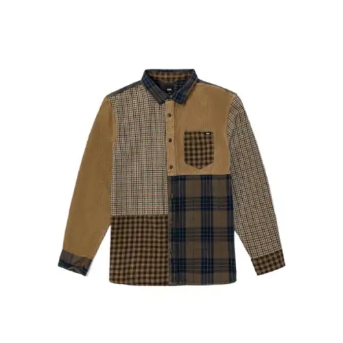 Vans SHIRT LS Shirt Men's Brown