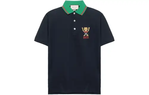 GUCCI Pablo Delcielo Logo Polo