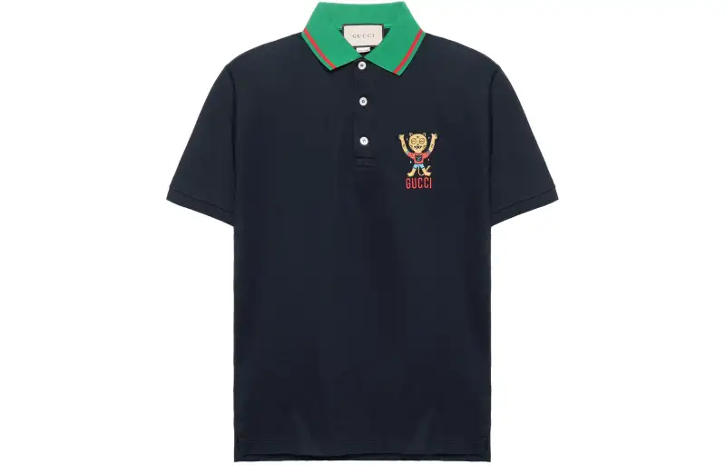 GUCCI Pablo Delcielo Logo Polo