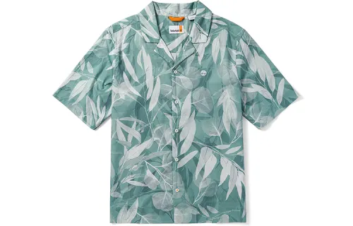 Timberland Shirt Men's Green Print