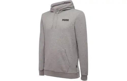 PUMA ESS Sweatshirts Men's Gray Hooded Moderate Other