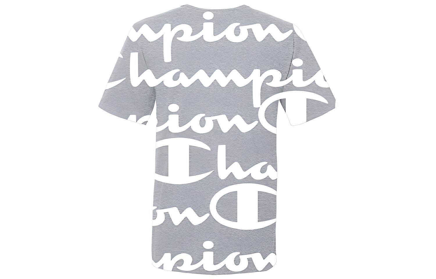 Футболка Champion Logo (серая) — фото 2