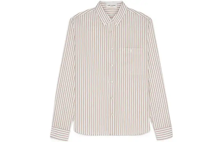 striped long-sleeve shirt